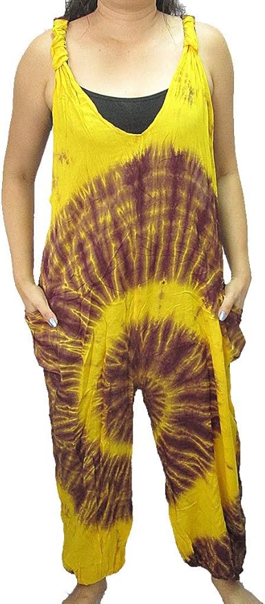 tie dye jumpsuit amazon