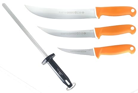 Amazon.com : Mundial Mundihunt 9 Piece Butcher Knife Set - Hunter ...