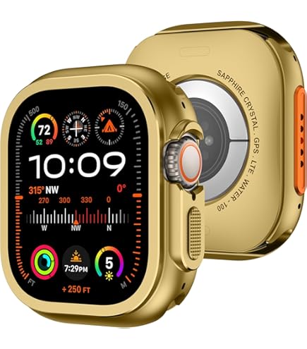 Amazon.com: ZZDZZ 2 in 1 Upgrade Metal Case Compatible with Apple