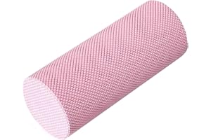 EVA Soft Dot Foam Roller for Muscle Therapy and Balance Exercises, 12 Inch Long Yoga Fitness Massage, Yoga Balance Exercises 