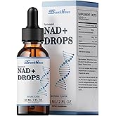 tsunshnes Liposomal NAD+800mg, NAD+ Supplement Drops - NMN or Nicotinamide Riboside Alternative, Healthy Aging Energy Metabolism and Vitality, NAD Liquid Supplement for Maximum Absorption