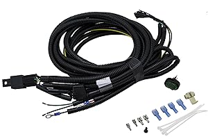 HELLA 87199 Replacement Wiring Harness for All High Performance 2-Wire Halogen Lamp (Includes Relay)