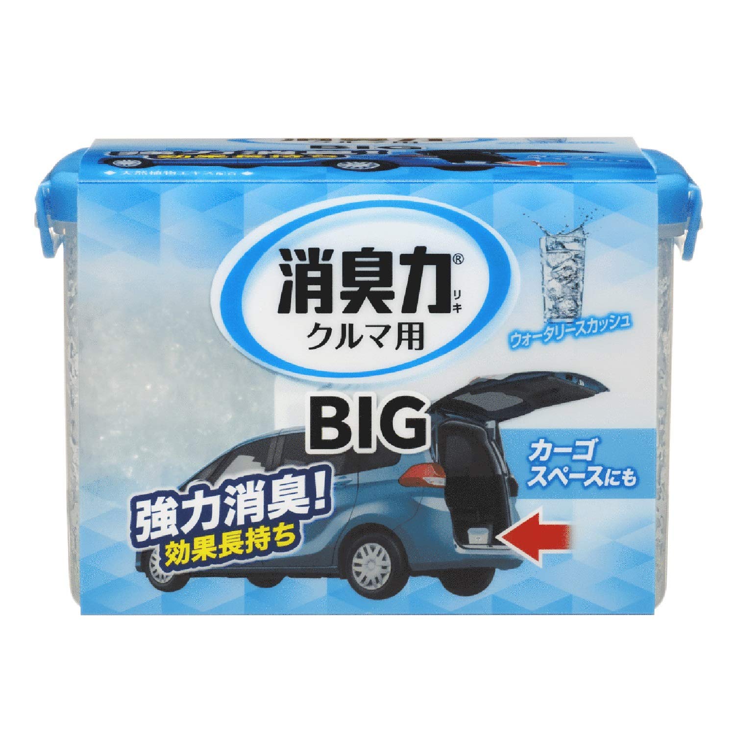 エステー クルマの消臭力 BIG 900g 車用消臭芳香剤 ウォータリースカッシュ K-95商品画像
