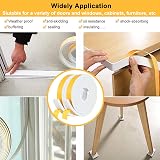Bynsaer Weather Stripping Tape 6mm x 1.5mm x 20m Self-Adhesive view 7
