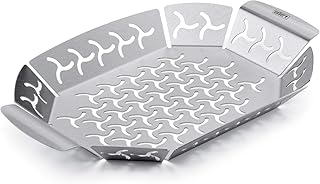 Weber 6677 Premium Grillkorb 19x27 cm, Gemüsekorb