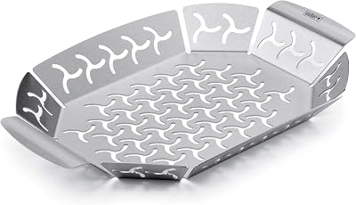 Weber Premium Grill Basket Small 27x19cm Stainless Steel