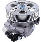 MOTOKU Power Steering Pump with Pulley Assembly | for Honda Accord 2006-2007, CR-V 2002-2011, Element 2006-2011, for Acura TSX 2006-2008 2.4L, RSX 2002-2006 2.0L