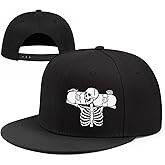 Negi Snapback Hats for Men Flat Bill Hats,American USA Flag Hat,Black Baseball Cap Gift for Men Trucker Dad