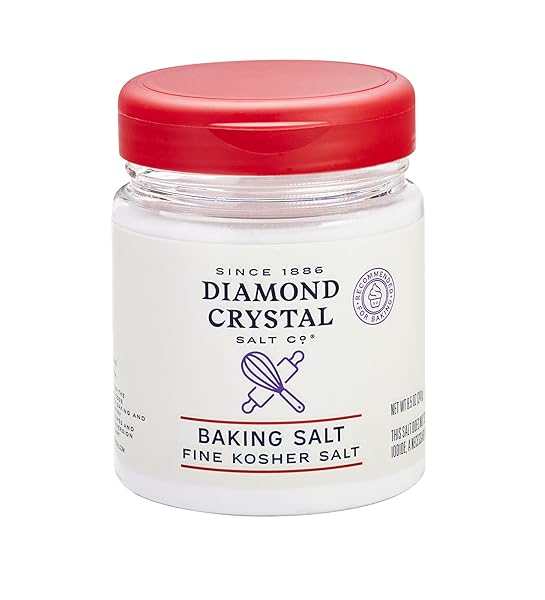DIAMOND CRYSTAL BAKING SALT, FINE KOSHER SALT 8.5OZ