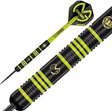 Winmau Michael van Gerwen MvG Ambition Brass 24g Darts Set with Flights and view 2