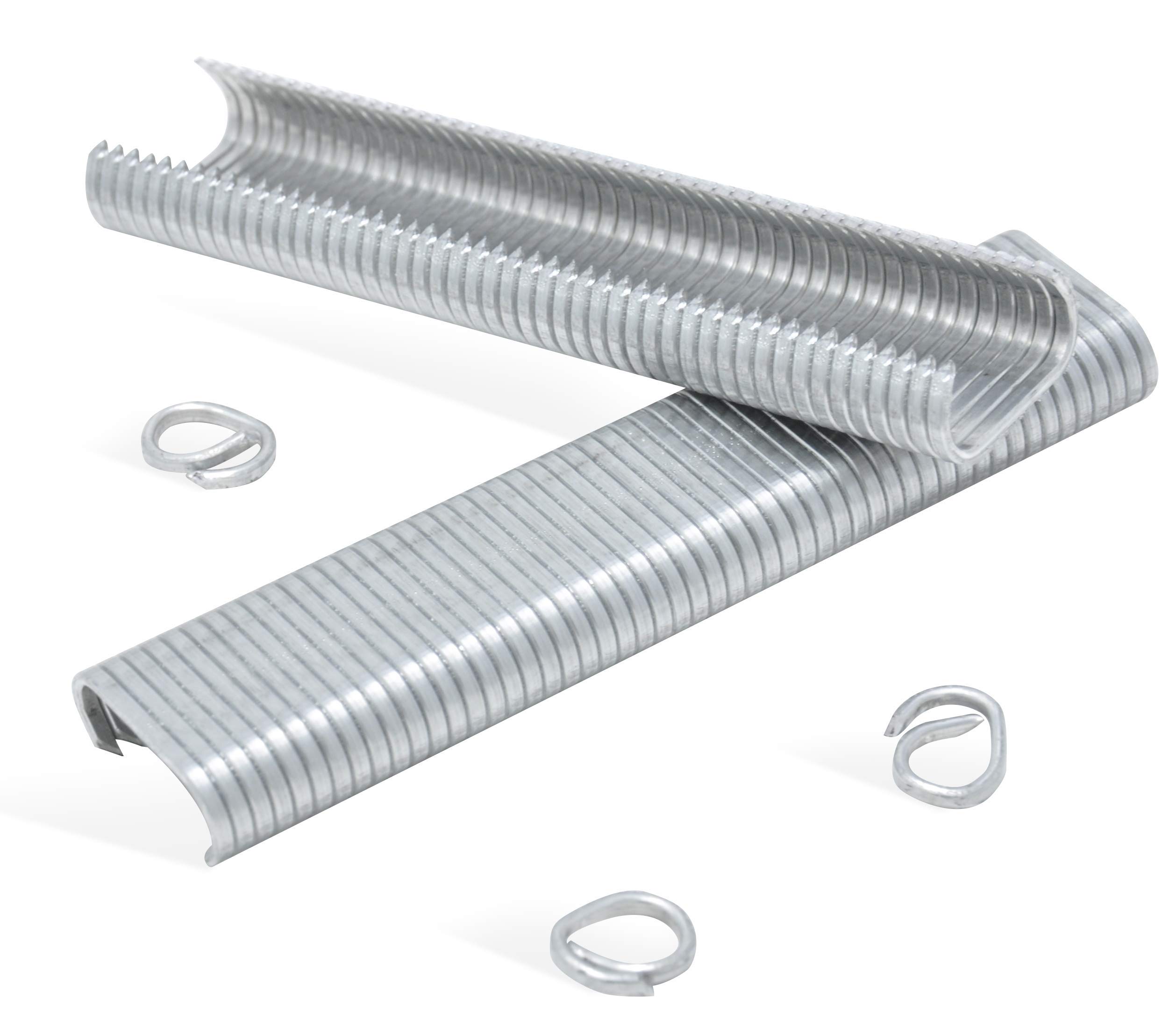 REGUR OK 20 vz - Galvanized C-Wire Rings for attaching nets, wireframes and gabions - 1000 Pieces