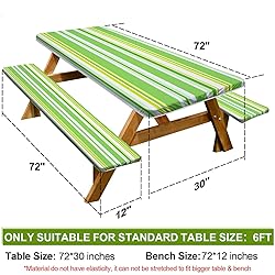 Picnic Table Cover with Bench Covers Camping