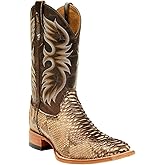Cody James Men's Men'S Exotic Python Western Boot Broad Square Toe - Asr21-20