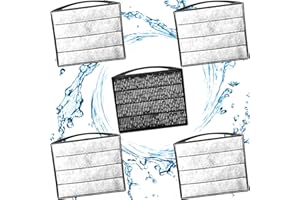 TARARIUM Aquarium Filters Accessories for Large IX-120 Filter & IX-120 U-V 4pcs Sponge Clip 1Pcs Ceramic Ball Plate Replacement for for Large IX-120 Filter & IX-120 U-V