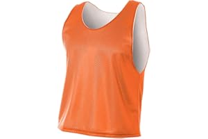 A4 Sportswear Reversible Pinnies Wicking Athletic Jersey (Lacrosse/Soccer/Football.) 11 Colors, Youth/Adult