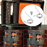Spares2go Lawnrake Tines for Flymo Compact 3400/340, 84pc Metal Kit view 5