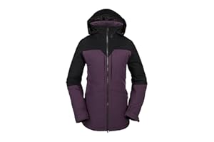 Volcom womens Shelter 3d Stretch Insulated Snowboard Ski Winter Hooded Jacket