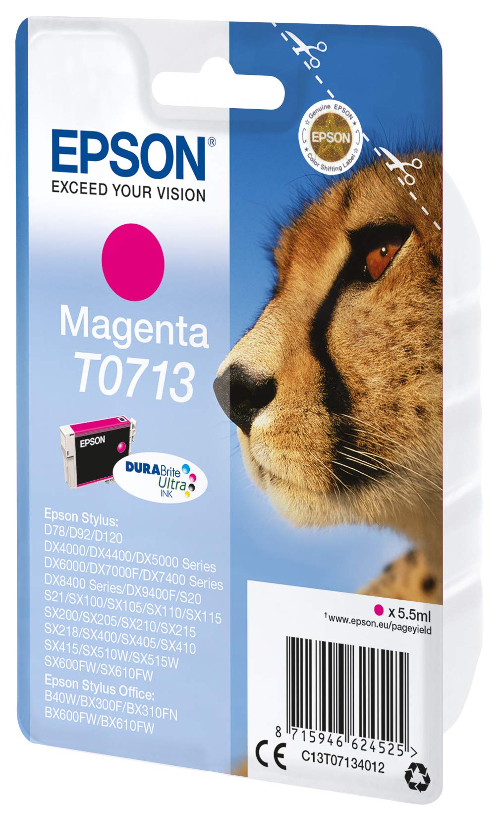 EpsonCheetah Ink Cartridge Stylus SX600FW Series - Magenta
