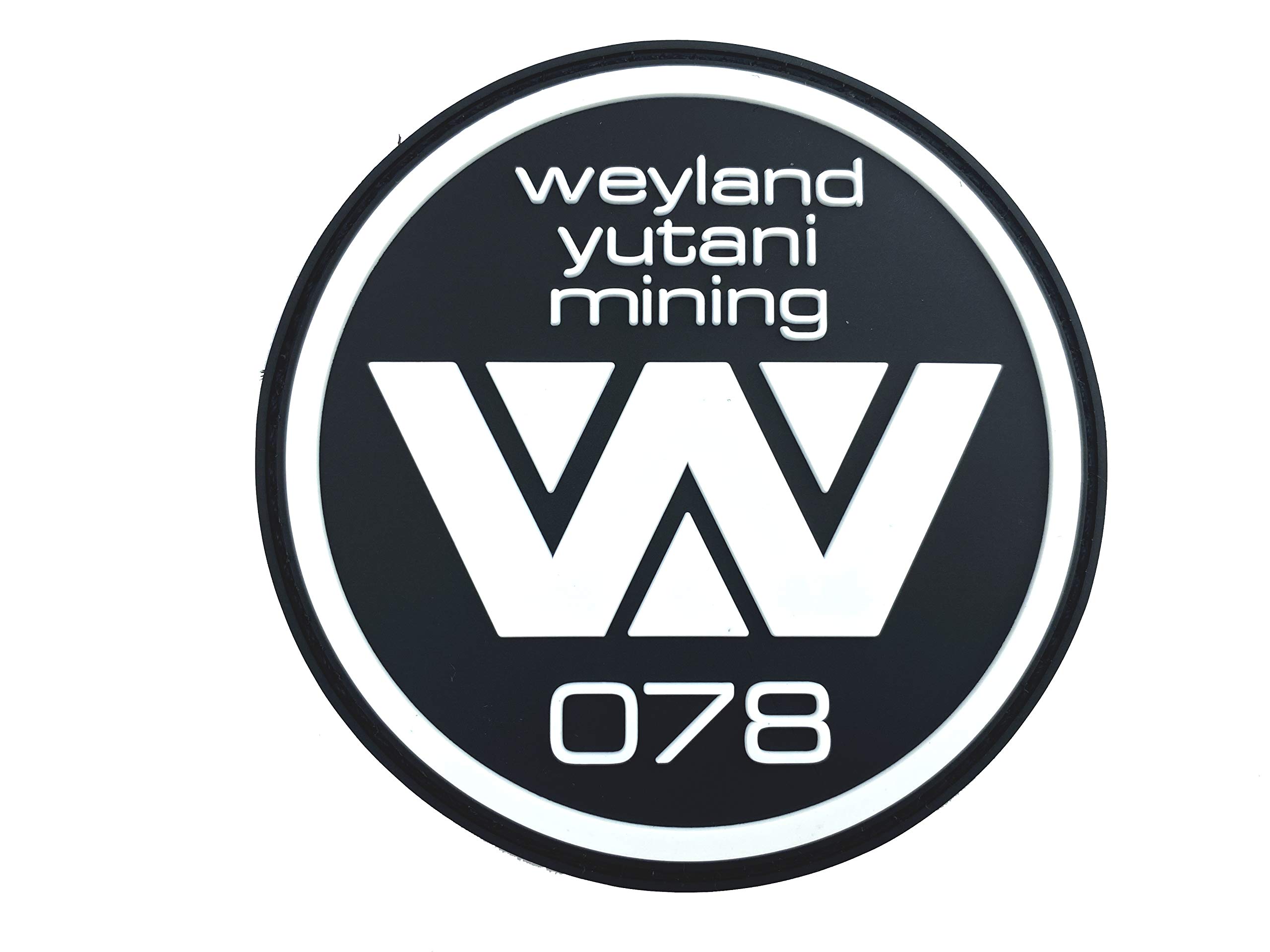 Weyland Yutani Mining Glow in the Dark Cosplay PVC Airsoft Paintball Fan Patch