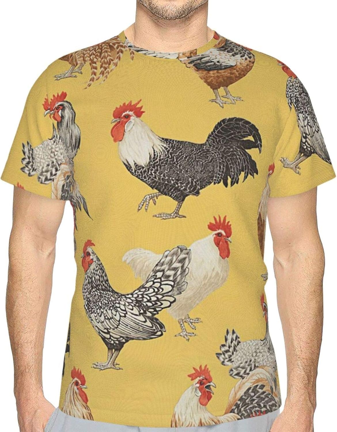 TShirts für Männer/Jungen, Mode Kurzarm S Deer XXL Amazon.de Bekleidung