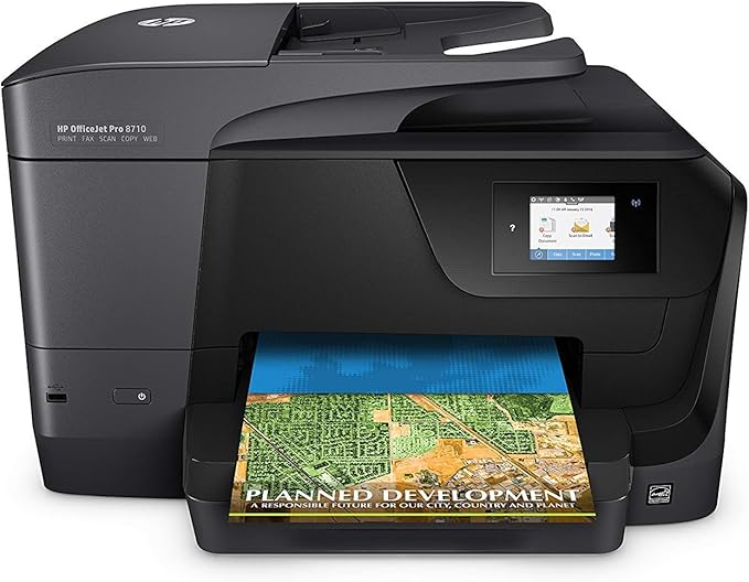 HP Officejet Pro 8710 AllinOne Printer, Instant Ink Compatible