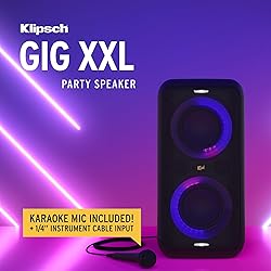 Klipsch Gig XXL, Black - Portable Wireless