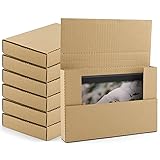 Golden State Art, Small 9x6x1 Mailing Brown