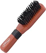 Fine Lines Slick Back Hair Brush – Boar & Nylon Bristles, Wooden Handle view 4
