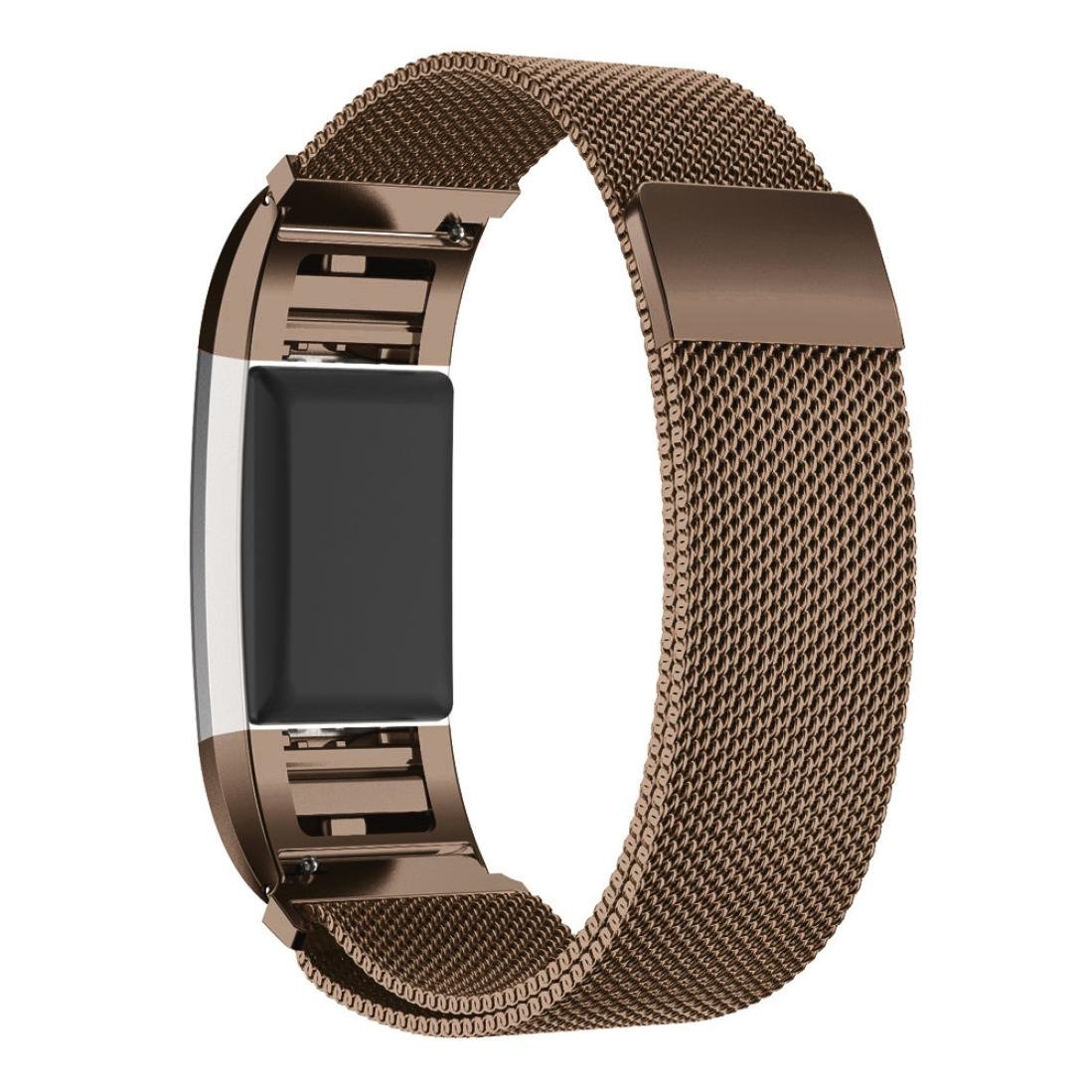 55 以上節約 Alonea Milaneseステンレススチール時計バンドストラップブレスレット Hd Film For Fitbit Charge 2 コーヒー コーヒー B01m3z2f4y Seminario Ekosbrasil Org