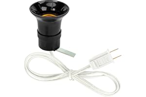 GENERAL FOAM PLASTICS Blow Mold Light Kit Replacement – Light Cord for Blow Mold Plastics Without Plate | Halloween, Christmas & New Year Decorations