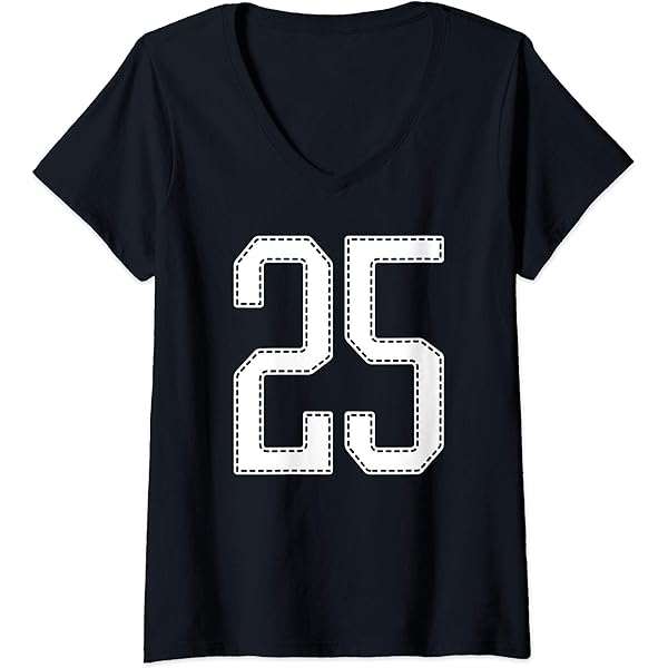 Amazon.com: Womens Official Team League #25 Jersey Number 25