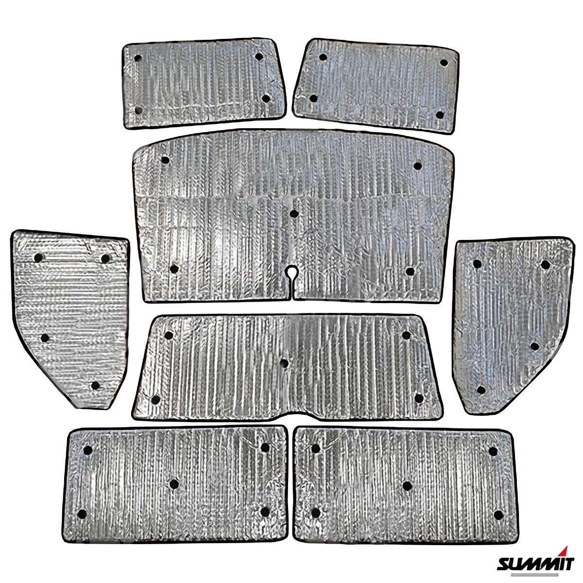 Summit Thermal Blinds To Fit VW T5/T6 Calif SWB (Rear View Cut Out)(2005-Present)