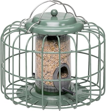 Amazon Com The Nuttery Nt056 Round Seed Feeder Mini Garden