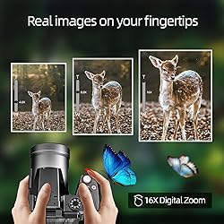 Monitech 64MP Digital Camera for Photography and