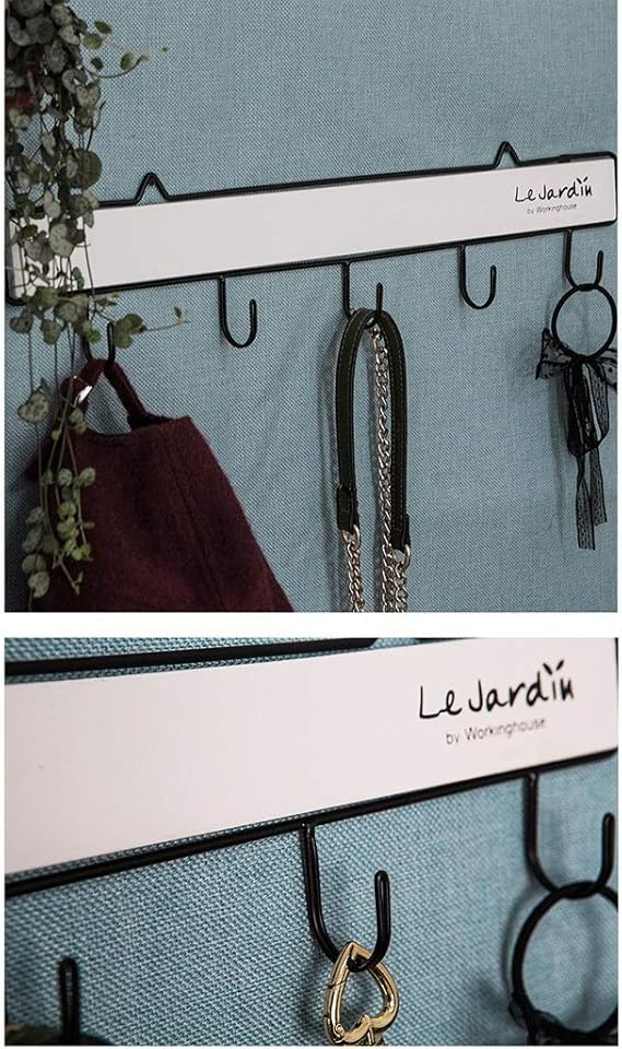 16lyp Retro Holz Eisen Halter Rack Wand Storage Hanger 5 Haken Fur Mantel Hute Robe Schlussel Hangend Zuhause Zimmer Badezimmer Turhanger Dekoration Wand Braun Amazon De Kuche Haushalt