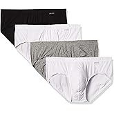 2(X)IST Men's Essential Cotton Bikini Brief 4-Pack