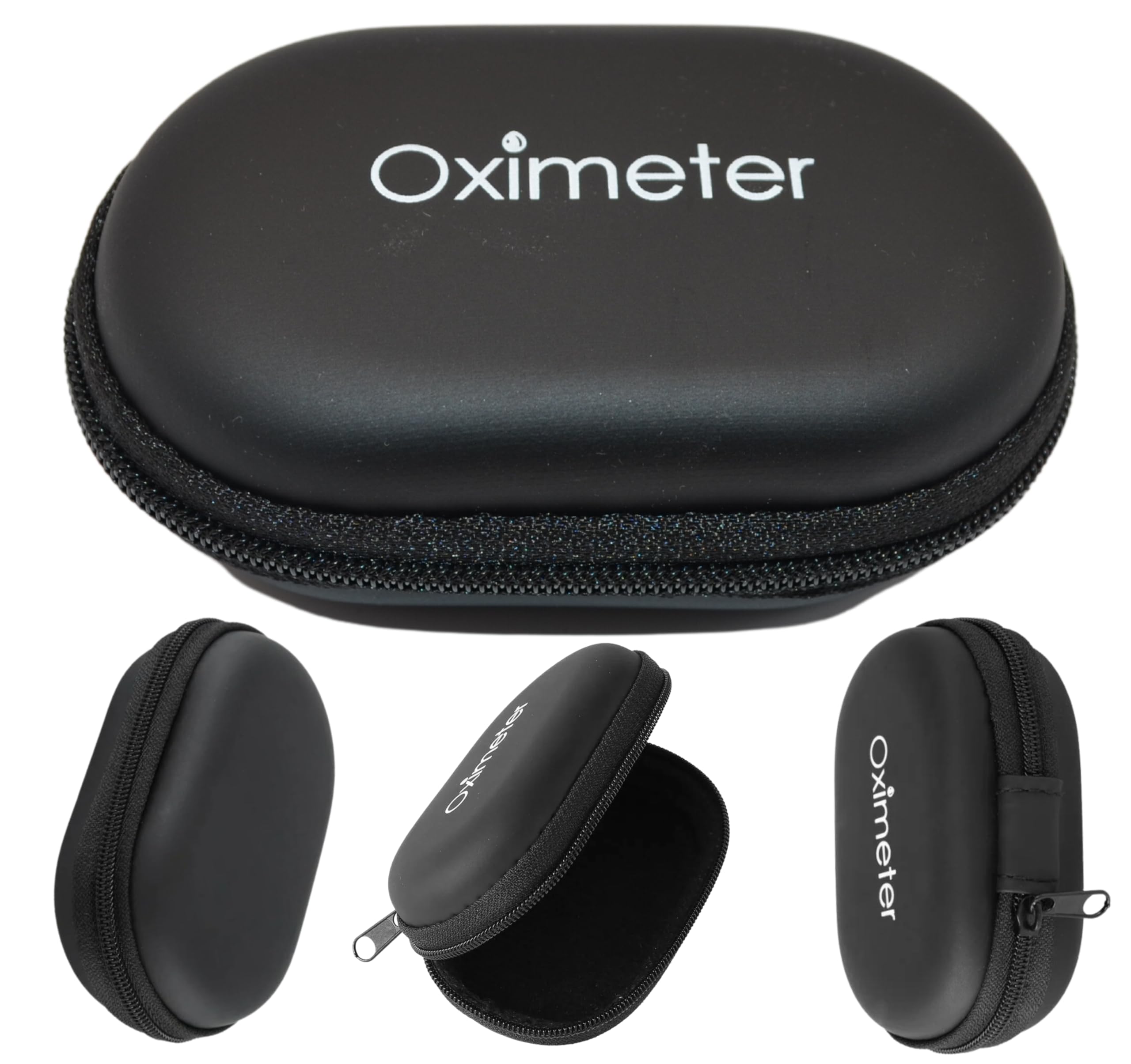 Pulse Oximeter Storage Case Bag Zipper Carrier Wallet Pouch for Protecting Heart Rate Monitor Pulse Oximeter Device by TradeProvider®