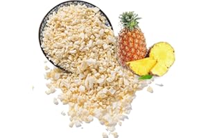 freeze dried pineapple 100g, dried fruit chunks 1-3mm ��pineapple mooncake filling pineapple oatmeal baking ingredients fruit 