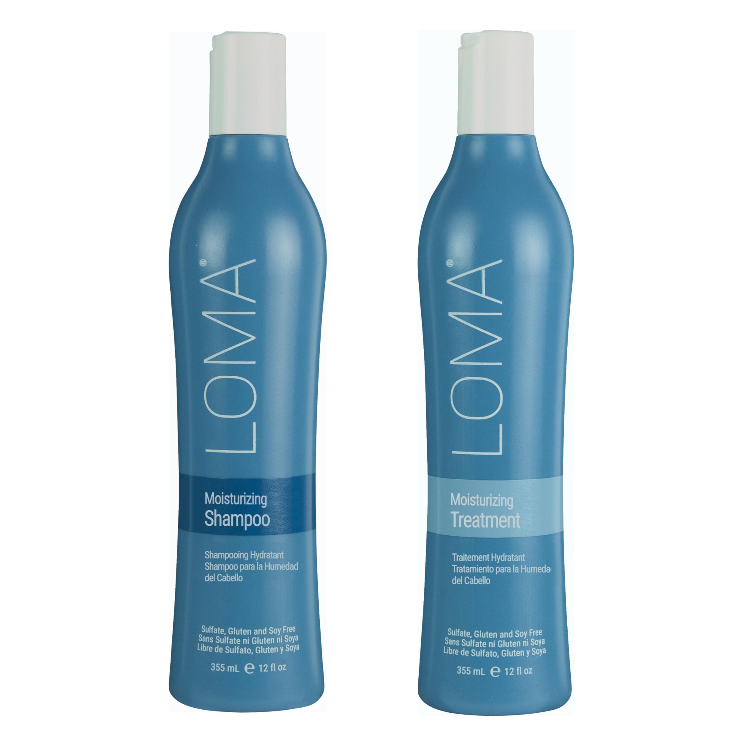 Photo 1 of Loma Hair Care Moisturizing Shampoo & Treatment Duo, 12 Fl Oz each