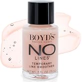 Boyd&rsquo;s No Lines Temporary Wrinkle Remover - Skin Tightening Serum for Fine Lines, Instant Wrinkle Filler for Face, Forehead, Crow&rsquo;s Feet, Under-Eye Bags, 0.5 fl oz
