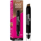 Gray Away Root Touch-Up Quick Stick, Lightest Brown/Medium Blonde, 0.1 oz | Root touch-up stick for gray coverage, targets roots, temples and hairline, lasts 24 hours, ammonia and peroxide-free