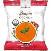 READYWISE - Simple Kitchen, Tomato Basil Soup, 17 Servings, MRE, Gluten Free, &amp; Vegetarian, Food, Soup Mix, for Events, Hiking, Emergency Food Supply, Camping Essentials, or Daily Use, 1 Pack