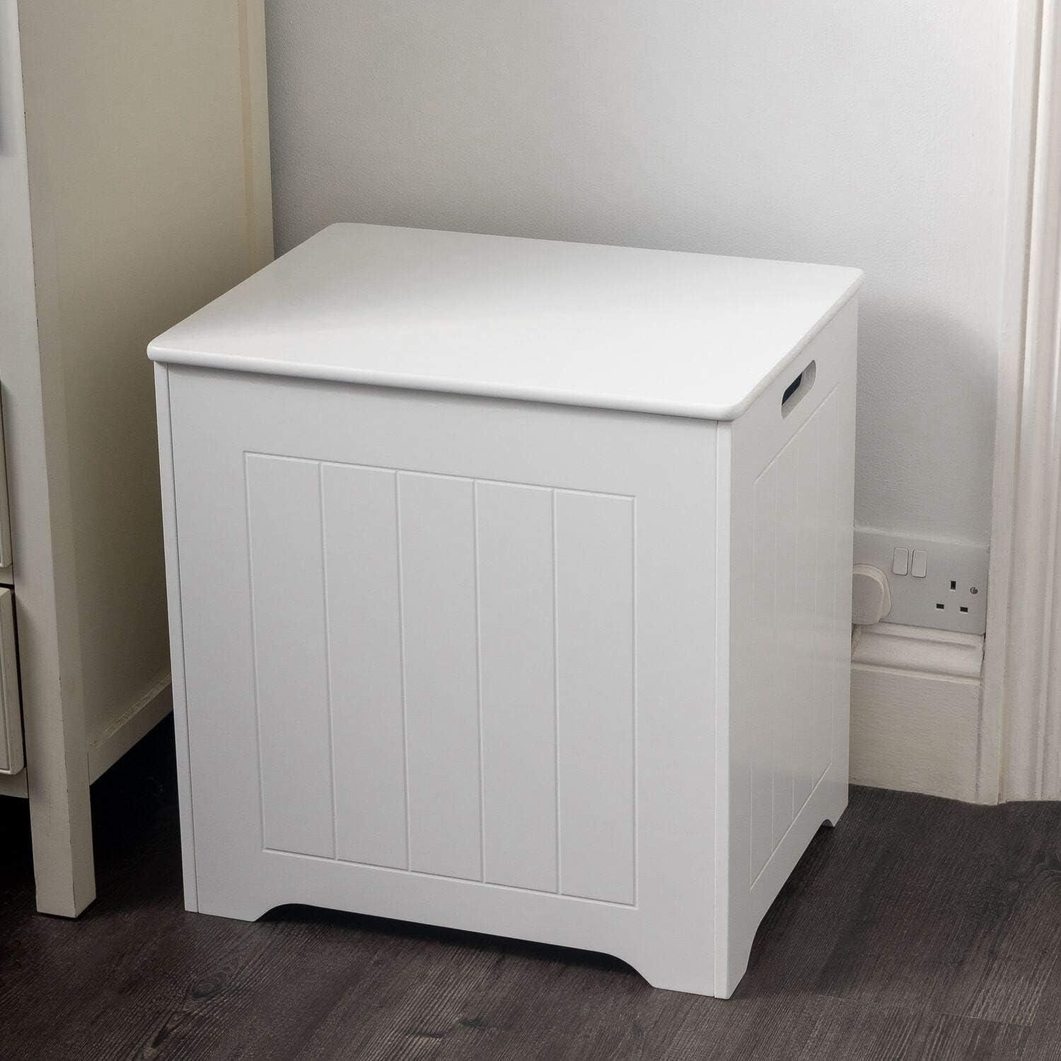 Small Wooden Laundry Bin Drawquack