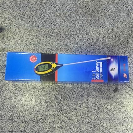 Amazon Com Lcd 4 In 1 Soil Survey Instrument Temperature Sunlight - amazon com lcd 4 in 1 soil survey instrument temperature sunlight moisture ph soil tester computers accessories