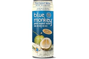 Blue Monkey 100% Coconut Water with Pulp NFC (12pk), 12 Count