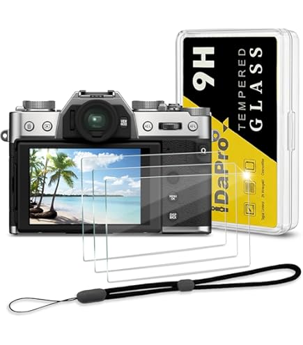 BROTECT Glass Screen Protector compatible with Fujifilm X