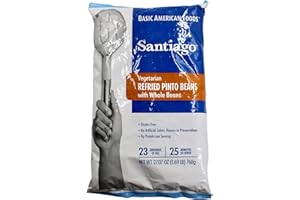 Santiago Dehydrated Vegetarian Refried Beans with Whole Beans
