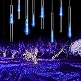 ABelle Guirlandes Lumineuse 8 Tubes 30CM LED Météore Guirlandes Lumineuse Etanch