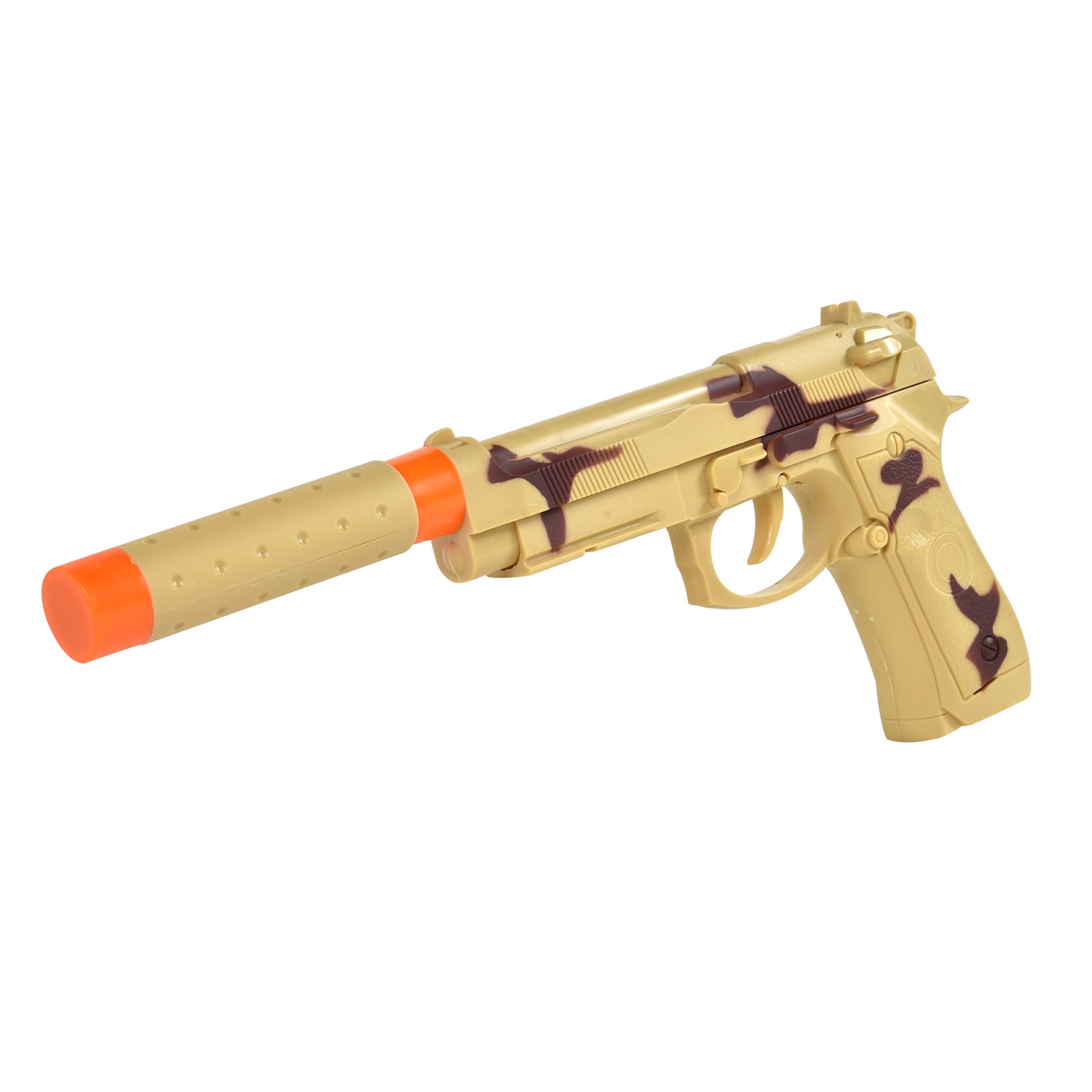 Sunny Days Entertainment Toy 9Mm Pistol with Silencer Maxx Action