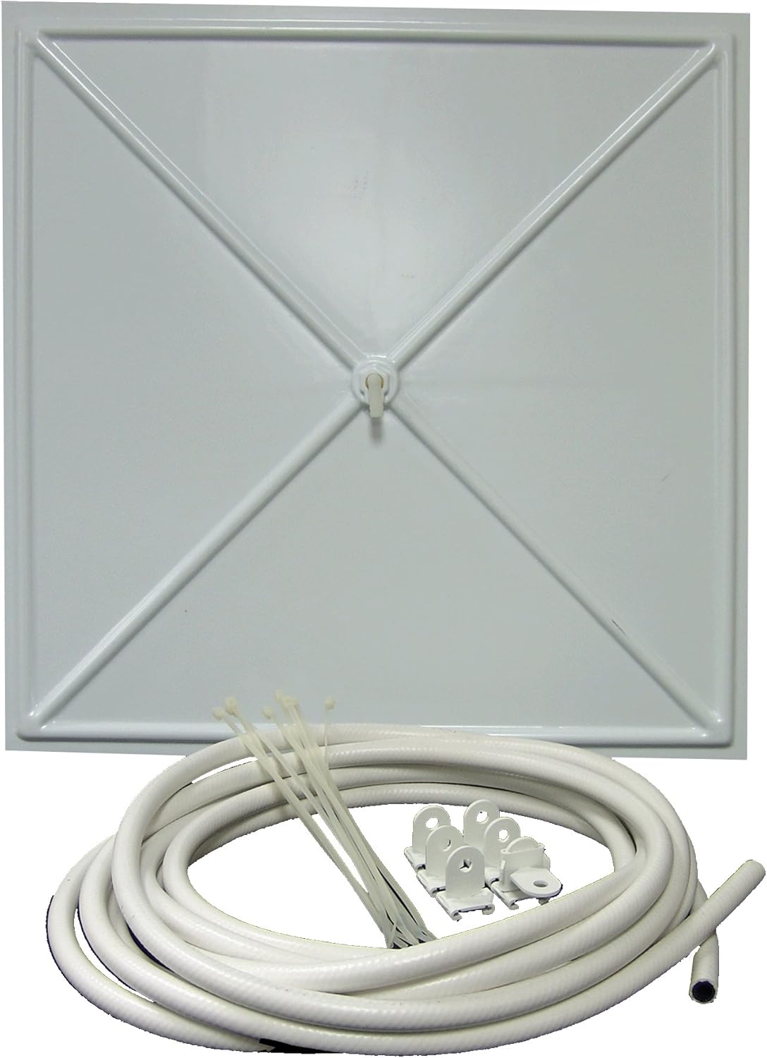 Inbrella 100 White Polystyrene Plastic Ceiling Tile Leak Diverter